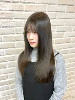 カラー 永井 若菜のヘアスタイル