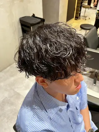 パーマ メンズ メンズカット パーマ特化  清士郎のヘアスタイル