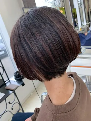 ショート Rapt.HAIR 中村 知里のヘアスタイル