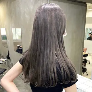 ミディアム カラー ヘアアレンジ 海外/ハイトーン🪽 ☯️ami☯️のヘアスタイル