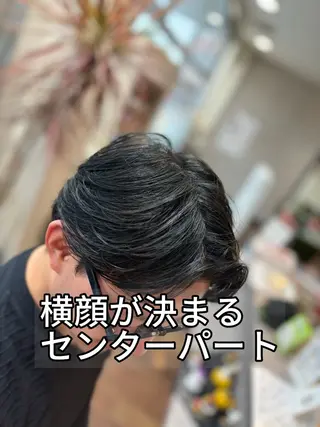 ショート メンズ 朝セット楽！指名多数 メンズ特化/黒部由徒のヘアスタイル