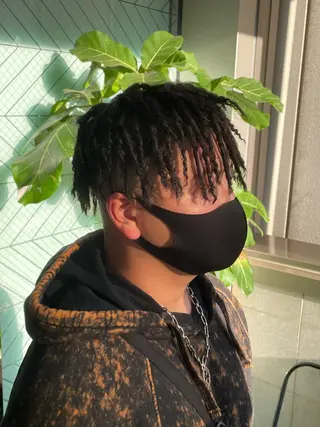 パーマ メンズ 渋谷/フェード/ 國分 翔のヘアスタイル