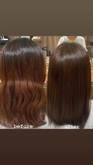 ロング ✨本格的韓国スタイル 特化✨ﾊﾙｶ✨️のヘアスタイル