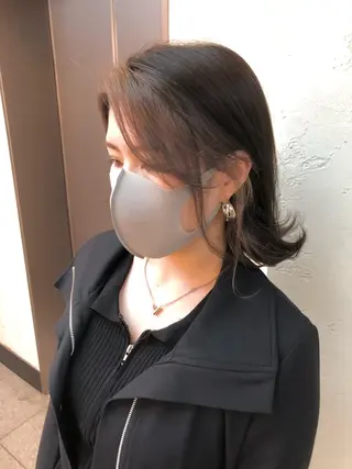 ミディアム 宮下 浩一のヘアスタイル