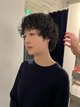 ショート パーマ sakoda shunkiのヘアスタイル