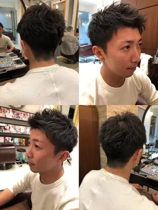 メンズ 藤田 遼のヘアスタイル
