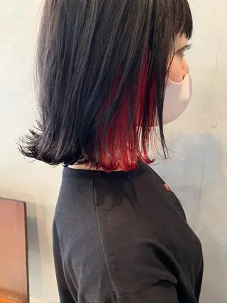 ミディアム カラー botan KOZUEのヘアスタイル