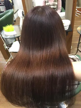 セミロング カラー SHIORI💜口コ ミNo.1艶カラーのヘアスタイル