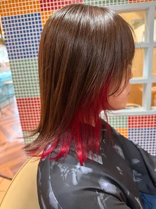 カラー 吉田 茂樹のヘアスタイル