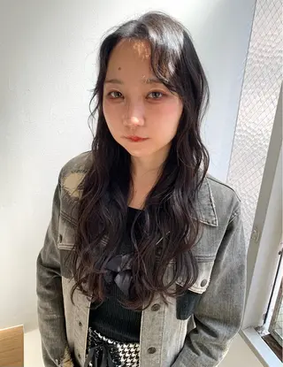 ロング カラー ✂︎ wakano shinpei✂︎のヘアスタイル