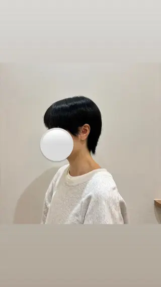 ショート 佐藤 優里のヘアスタイル