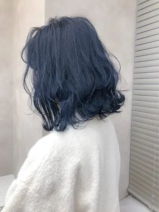 セミロング カラー ヘアアレンジ 🩰透明感カラー♡ UTA🩰のヘアスタイル