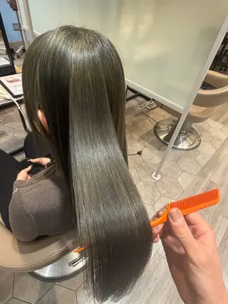 ロング カラー EARTHセンター南店所属・髪質改善🫧 ミタセイヤのヘアスタイル