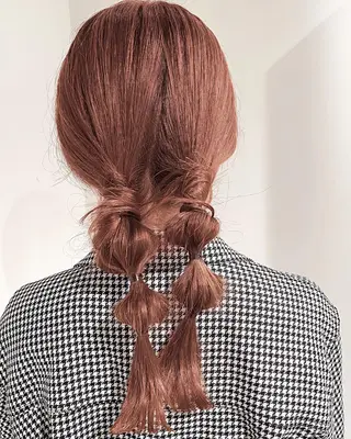 セミロング カラー スキバサミを使わない カット🌼唯🌼のヘアスタイル
