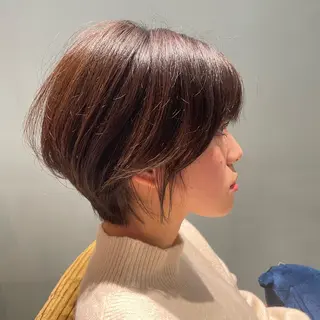 ショート くびれミディアム/似 合わせ/鎌倉/edAのヘアスタイル