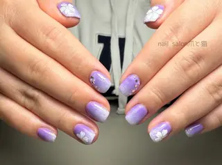 ネイル パラジェル登録店 爪と猫NANAMIのネイルデザイン