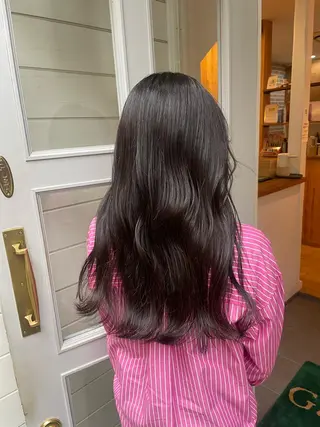 ロング 透明感カラー/顔周り カット/ののか💞のヘアスタイル