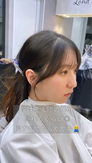 ミディアム レイヤーと顔まわり 大好き❣️関口拓馬のヘアスタイル