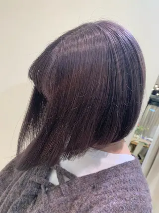 ショート カラー フェザー/ニュアンス パーマ/ryutoのヘアスタイル