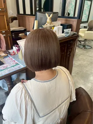 ミディアム かわむら はるあ🍒のヘアスタイル
