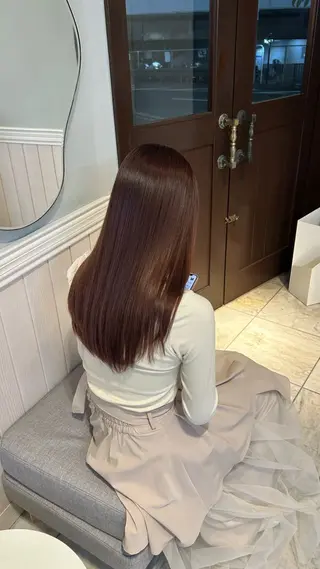 ロング カラー Lidee kanonのヘアスタイル