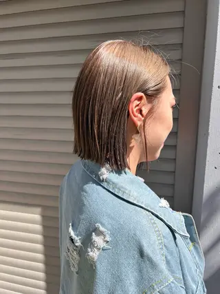 ミディアム カラー お任せヘア☘️☘️ 及川渚のヘアスタイル