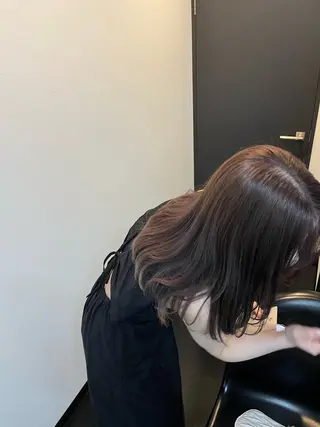 ロング 薬院/駅近/ カラーモデル/募集中のヘアスタイル