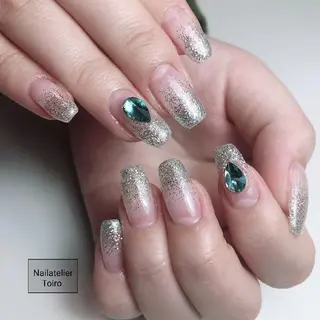 ロング ネイル ☺︎山部 志麻☺︎のネイルデザイン