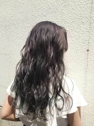 ロング カラー メンズパーマ/新潟駅 NOBUTA🔥のヘアスタイル