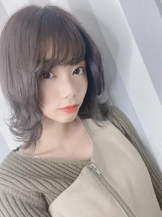 ミディアム カラー 🎖大人ショート🎖 河越守のヘアスタイル