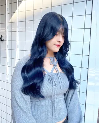 ロング カラー けいこ🍊ニュアンス ネイル/個性派ネイルのネイルデザイン