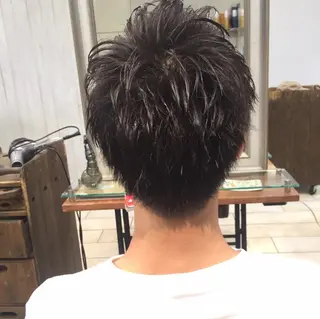 ショート メンズ 冨永 志穂の眉毛・アイブロウイメージ