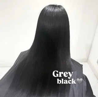 ロング カラー yuuka 🖤韓国ヘア🖤のヘアスタイル