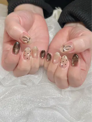 ネイル pétit所属・petit sarina..ෆのネイルデザイン