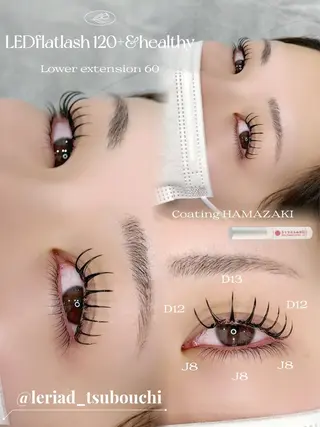 マツエク・マツパ ルリアド栄🦋 ツボウチのマツエク・マツパデザイン