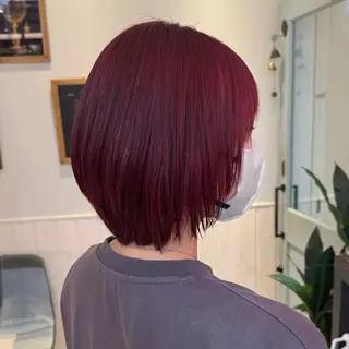 ミディアム カラー 🍀ブリーチ/艶カラ ー🍀 コイケのヘアスタイル