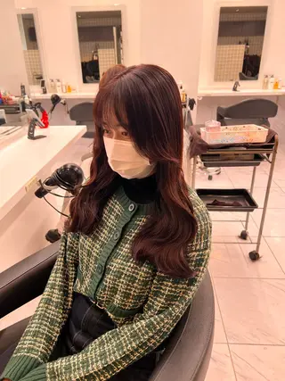ロング カラー 💖札幌カラー 指名No.1💖玲奈のヘアスタイル