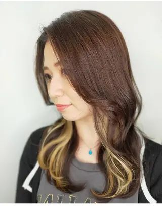 ロング 中野 雄介のヘアスタイル