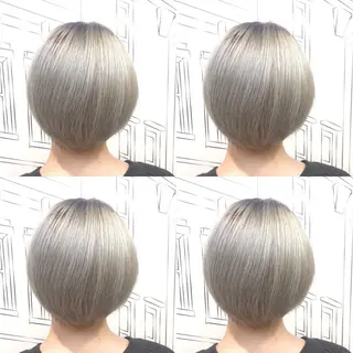 ショート カラー TOMOKA 艶髪/透明感カラーのヘアスタイル