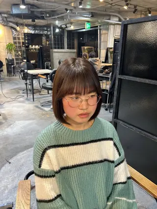 ショート 🌷ブリーチ縮毛矯正 /mina🌷のヘアスタイル