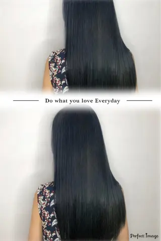 ロング カラー パーマ カットモデル募集中！ 大月竜斗のヘアスタイル