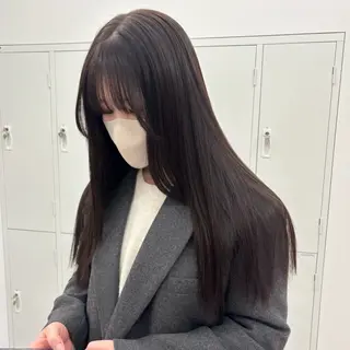 ロング カラー 髪質改善🫧ベージュ 椙山 響のヘアスタイル