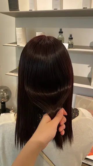 yuumi／透明感 カラー♩のヘアスタイル
