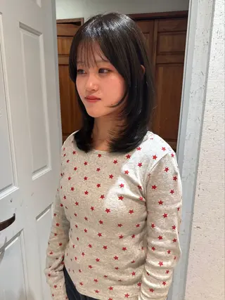 ミディアム カラー mai / linoah˚✧のヘアスタイル