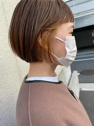 ショート さの あやねのヘアスタイル