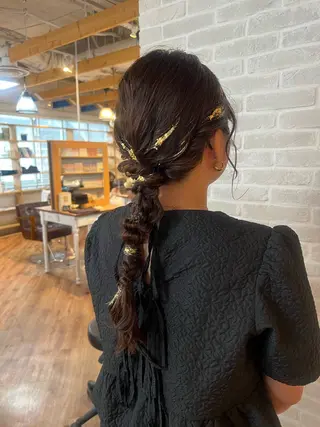 ロング ヘアアレンジ Topstylist YUKIのヘアスタイル