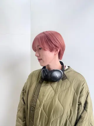 ショート カラー 🧤高明度ハイトーン 🧤莉音のヘアスタイル