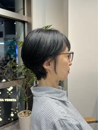 ショート ショートカット🧸 ごとうさなのヘアスタイル