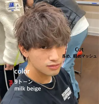カラー メンズ ［メンズ特化］神谷 清のヘアスタイル