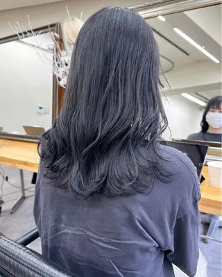 セミロング ウルフ・ボブ モデル✵HARUTOのヘアスタイル